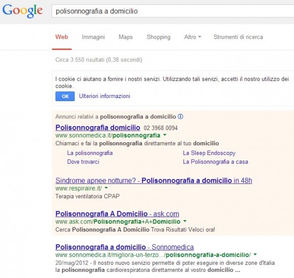 Sonnomedica Posizionamento Organico