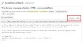 Impostare l’editor HTML come predefinito in WordPress