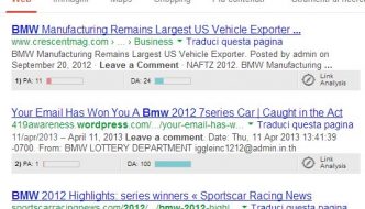 Trovare blog da commentare con Google