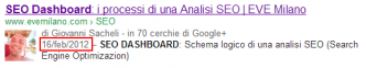 WordPress: Rimuovere la data dalle SERPs di Google