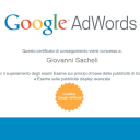 Certificazione AdWords Giovanni Sacheli