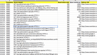 Come leggere ed analizzare il log del web server