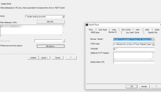Copia siti web in locale con httrack