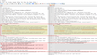 Il software evidenzia le differenze