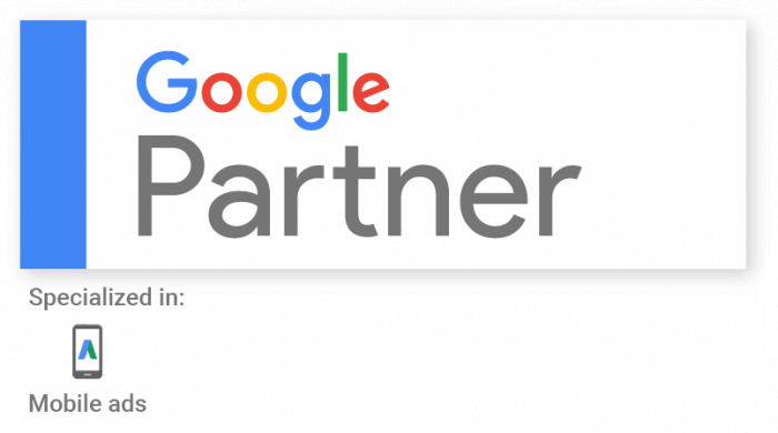 Google Partner Badge con specializzazione mobile