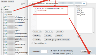 Eliminare wp_old_slug dal database di WordPress