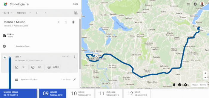 Google Location History