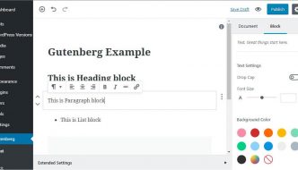 Come disabilitare l'editor Gutenberg in WordPress 5.0
