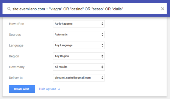 Come usare Google Alerts per monitorare le tue menzioni