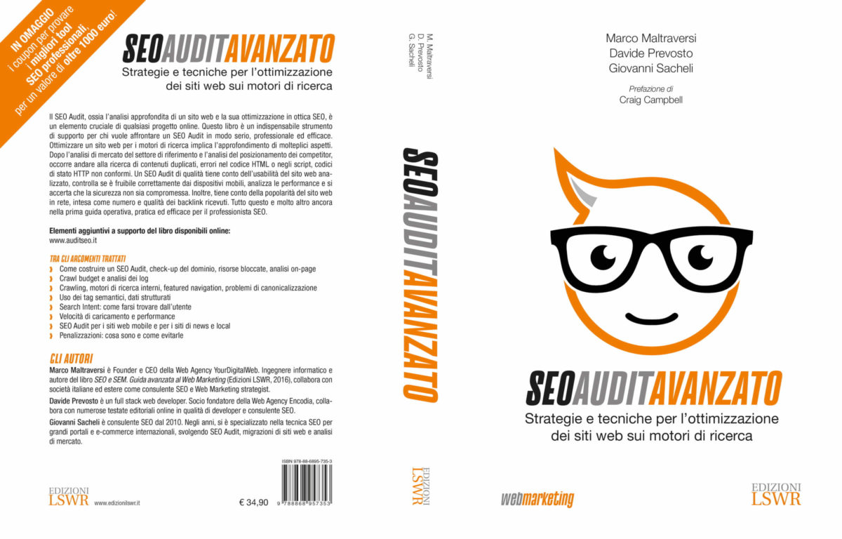 Dettagli del libro SEO Audit Avanzato