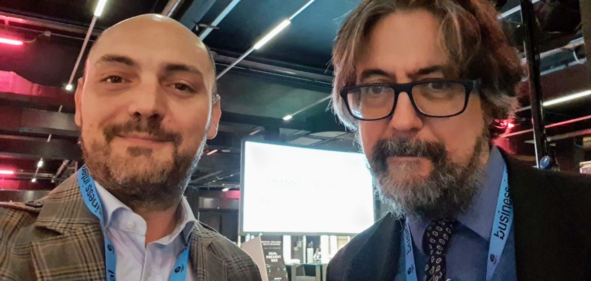 Giovanni Sacheli & Bill Slawski @ SMXL Milan 2019