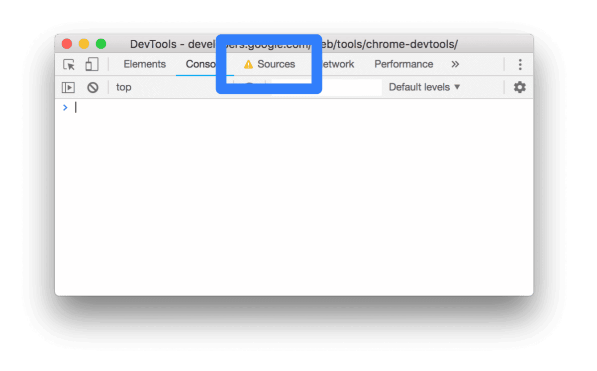 Avviso Javascript disattivato in Chrome