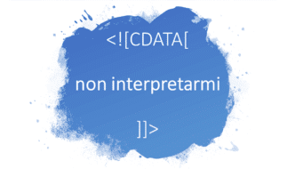 Cosa significa CDATA in un file XML