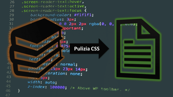 Come rimuovere regole CSS inutilizzate da un sito?