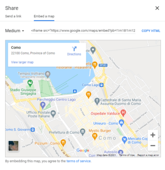 Google Maps: guida al massimo punteggio PageSpeed