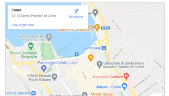 Creare iframe da Google Maps