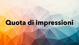 Cosa significa quota impressioni