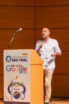 Giovanni Sacheli relatore Advanced SEO Tool 2023