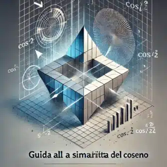 Similarità del coseno – metrica per confrontare la similarità di due vettori