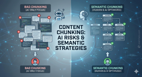 Content Chunking per AI Search: analisi dei rischi e strategie di ottimizzazione semantica