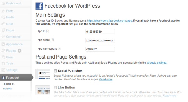 Impostare il plugin ufficiale di Facebook per WordPress Impostare il plugin ufficiale di Facebook per WordPress