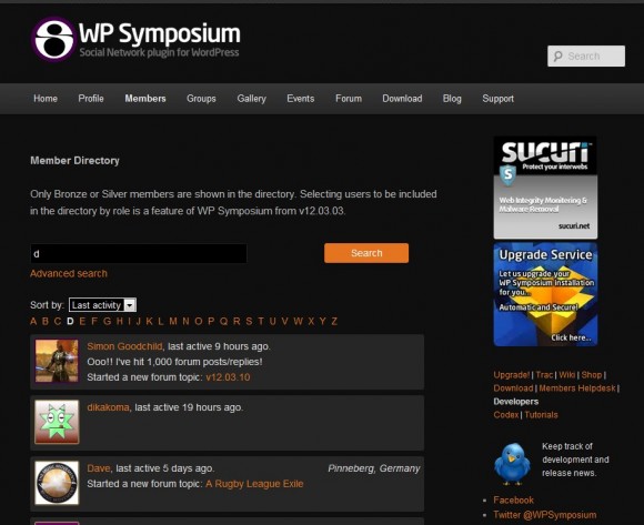 WP Symposium